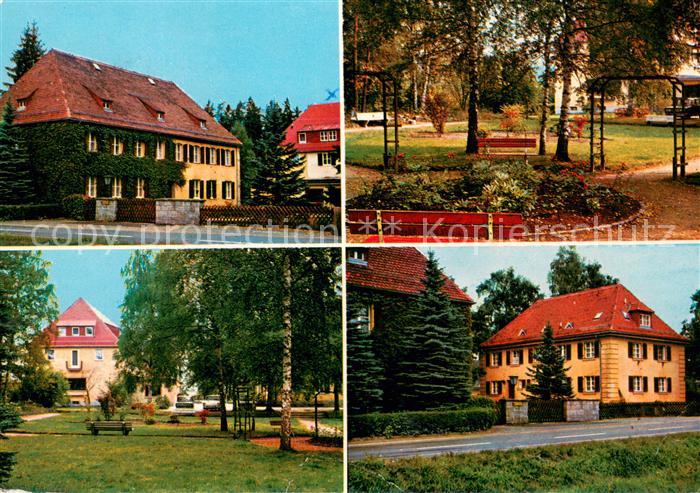 Silberbach Eger Erholungsheim Haus Silberbach im Fichtelgebirge Parkanlagen