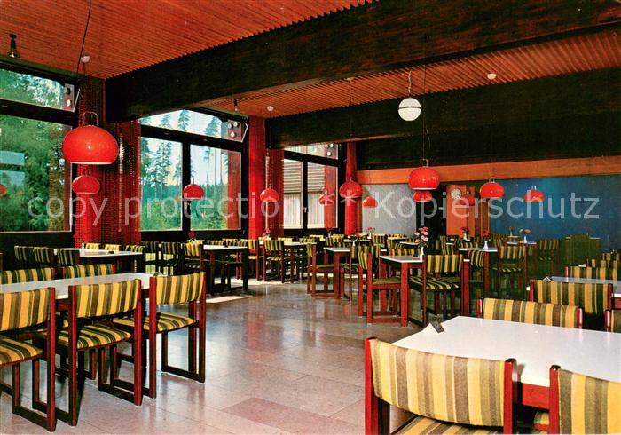 Silberbach Eger Erholungsheim Haus Silberbach im Fichtelgebirge Speisesaal