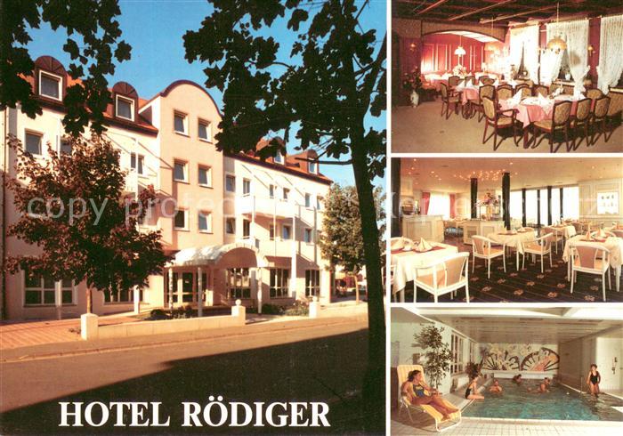 Staffelstein Hotel Roediger Restaurant Hallenbad