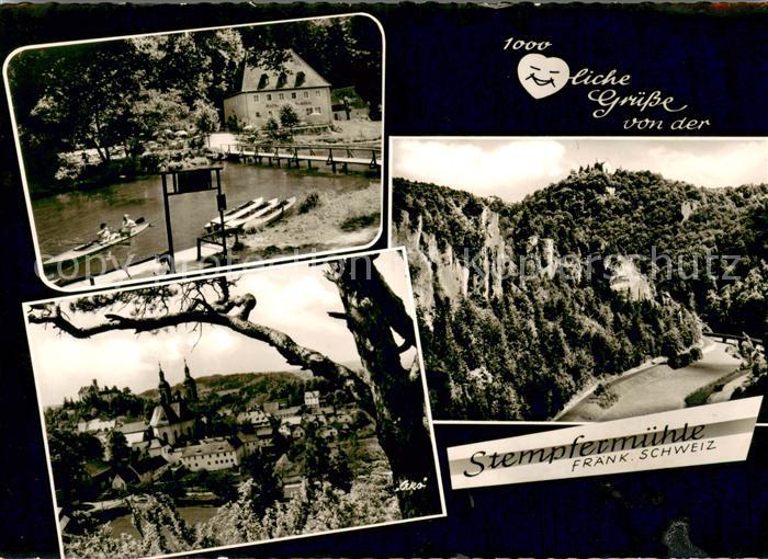 Stempfermuehle Gasthof Pension Stempfermuehle Landschaftspanorama Fraenkische Sc