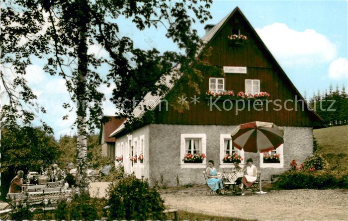Bischofsgruen Auer-Alm Gaststaette im Fichtelgebirge