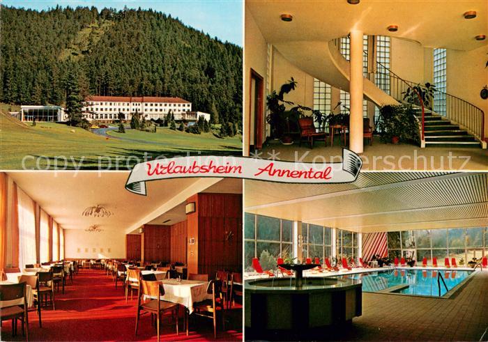 Ramsau Hainfeld Urlaubsheim Annental der AK Wien Haupthaus Speisesaal Eingangsha