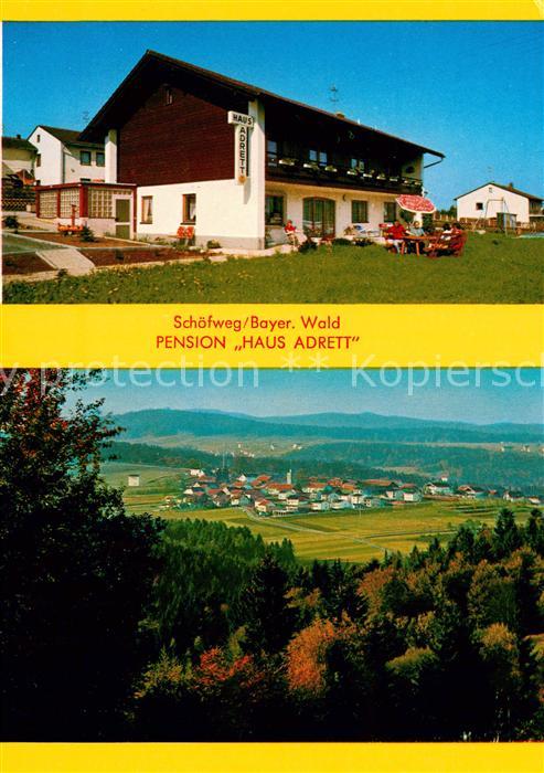 Schoefweg Pension Haus Adrett Landschaftspanorama