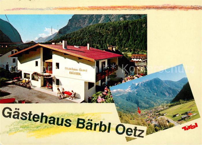 Oetz Gaestehaus Baerbl Landschaftspanorama Alpen