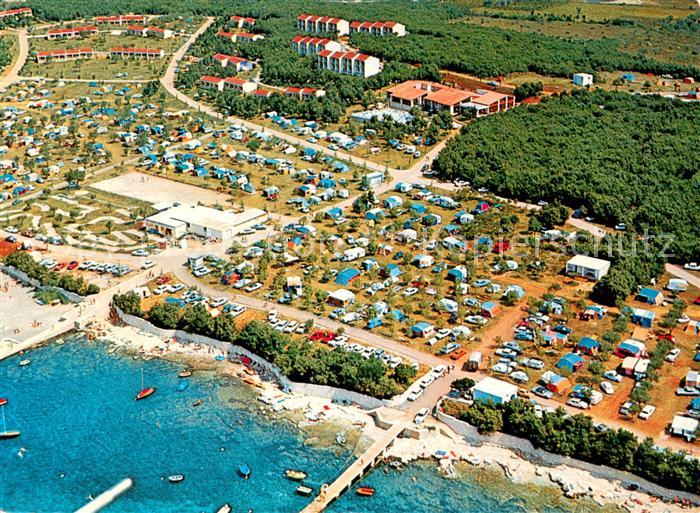 Koversada Campingplatz Fliegeraufnahme