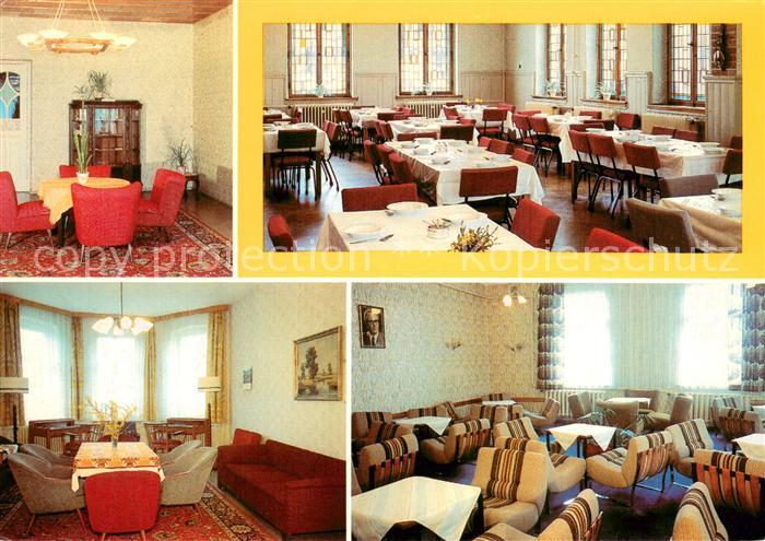 Lindau Zerbst Diaet Sanatorium Foyer Speiseraum Leseraum Klubraum