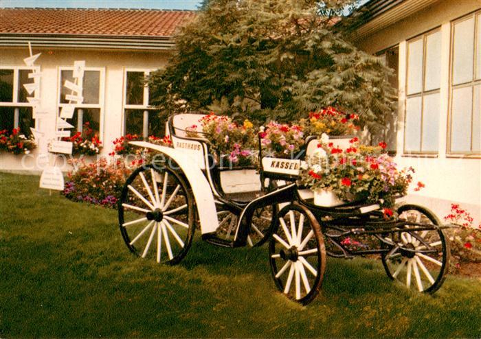 Lohfelden Autobahn Rasthaus Kassel Pferdekutsche
