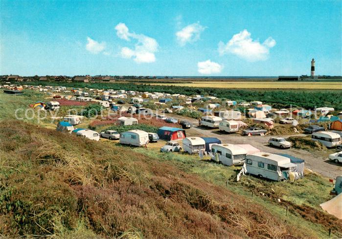 Kampen Sylt Campingplatz Leuchtturm Nordseeinsel