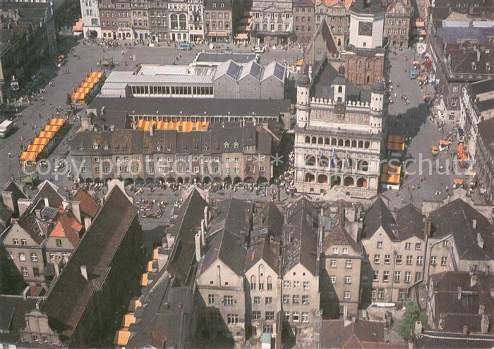 Poznan Posen Stare Miasto z lotu ptaka Altstadt Fliegeraufnahme