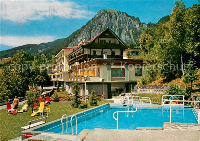 Bad Oberdorf Kurhotel Luitpoldbad Swimming Pool Allgaeuer Alpen