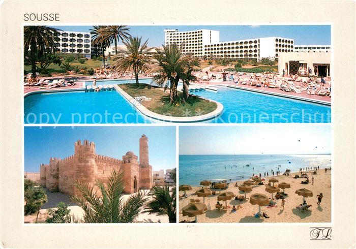 SOUSSE  Tunesie Hotel Tour Khalef Swimming Pool Strand