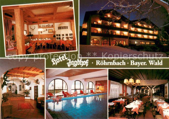Roehrnbach Hotel Jagdhof Bayerischer Wald Restaurant Hallenbad