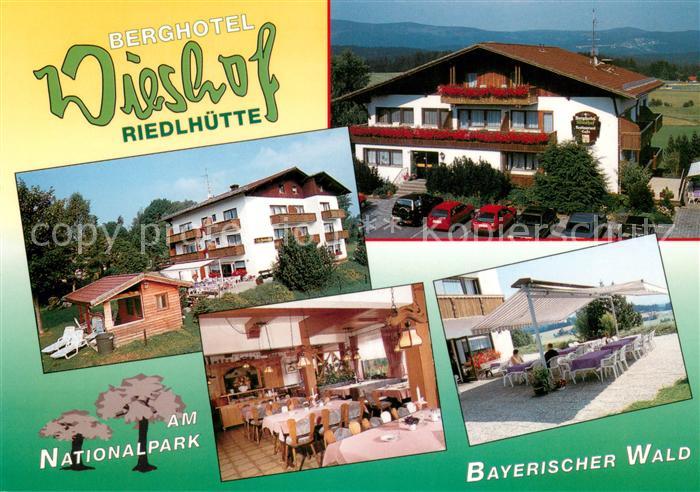 Riedlhuette Berghotel Wieshof im Bayerischen Wald Restaurant Terrasse