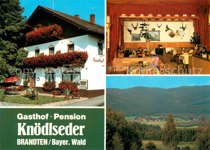 Brandten Gasthof Pension Knoedlseder Landschaftspanorama Bayerischer Wald