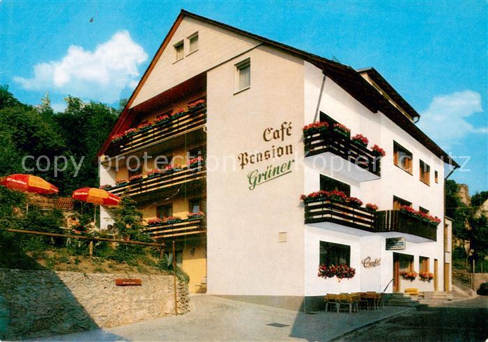 Obertrubach Cafe Pension Gruener Fraenkische Schweiz