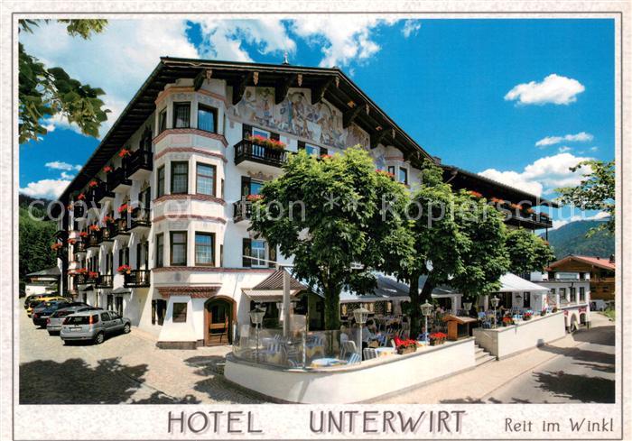 Reit Winkl Hotel Unterwirt Terrasse