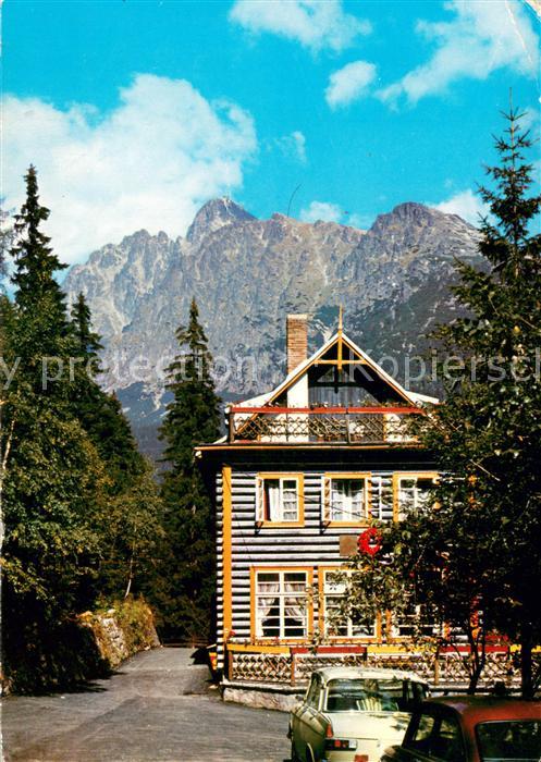 Vysoke Tatry Bilikova chata Berghaus Hohe Tatra