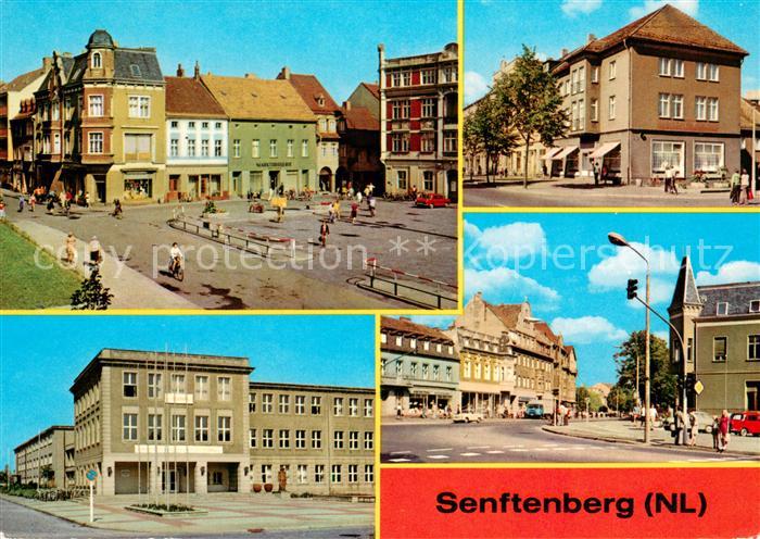 Senftenberg Niederlausitz Platz der Freundschaft Bahnhofstrasse HOG StadtCafe In