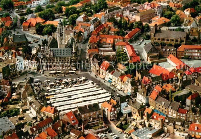 Middelburg Zeeland Panorama Centrum luchtfoto