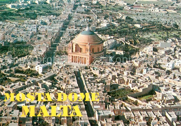 Mosta Dom Fliegeraufnahme