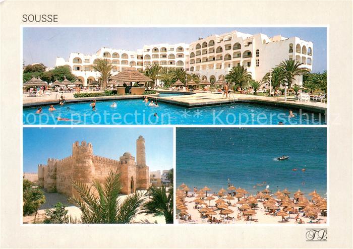 SOUssE  Tunesie Hotel Marhaba Beach Swimming Pool Grosse Moschee