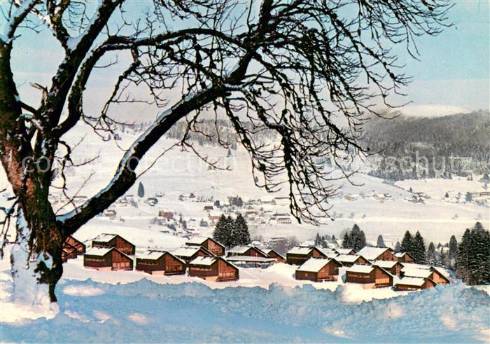 Bernau Schwarzwald Feriendorf Rechbergblick Winterpanorama Schwarzwald