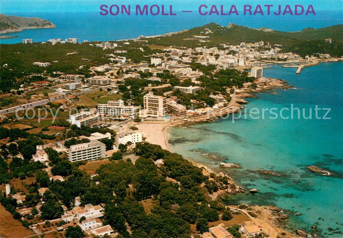 Cala Ratjada Mallorca Playa de Son Moll vista aérea