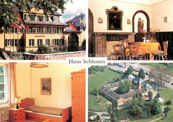 Heisterbacherrott Haus Schlesien Begegnungs- und Bildungsstaette Fliegeraufnahme