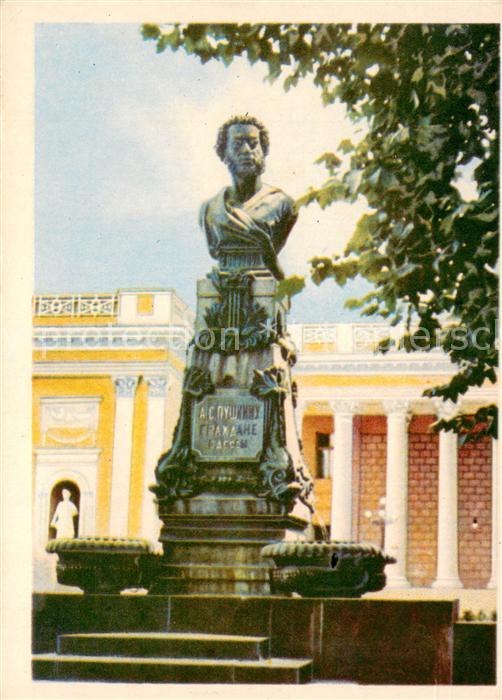 Odessa Odeca Ukraine Alexander Puschkin Denkmal Bueste