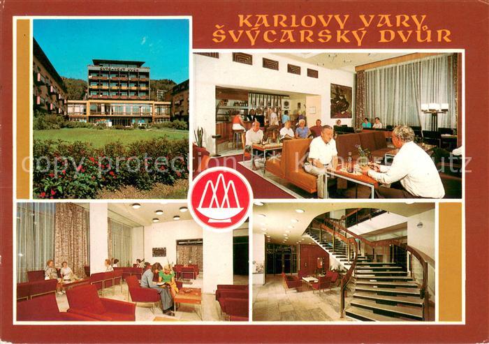 Karlovy Vary Karlsbad Sanatorium Svycarsky dvur