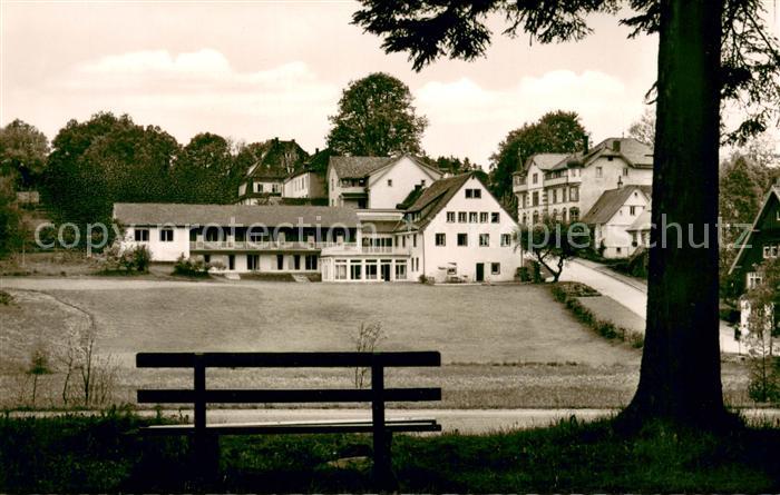 Koenigsfeld Schwarzwald Gaestehaus der Bruedergemeine Vogelnest