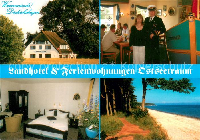 Diedrichshagen Greifswald Landhotel und Ferienwohnungen Ostseetraum Gaststube Zi