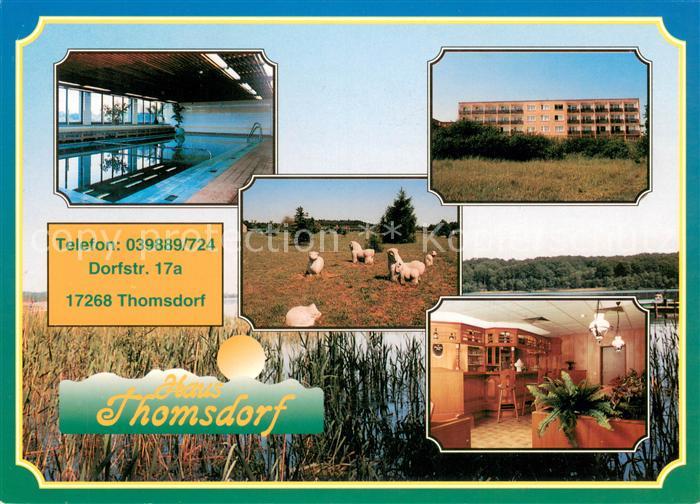 Thomsdorf Boitzenburger Land Haus Thomsdorf hallenbad Heidepartie Bar