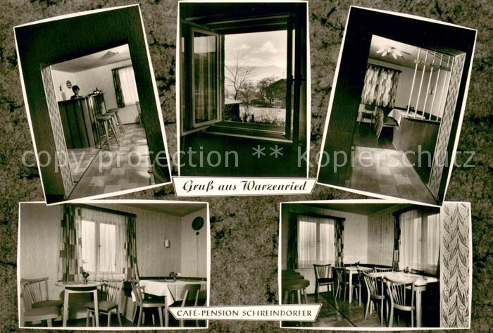 Warzenried Cafe Pension Schreindorfer Bar Gastraeume