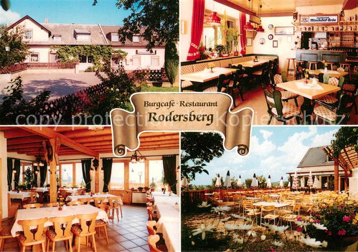 Laineck Burgcafe Restaurant Rodersberg Gastraeume Terrasse