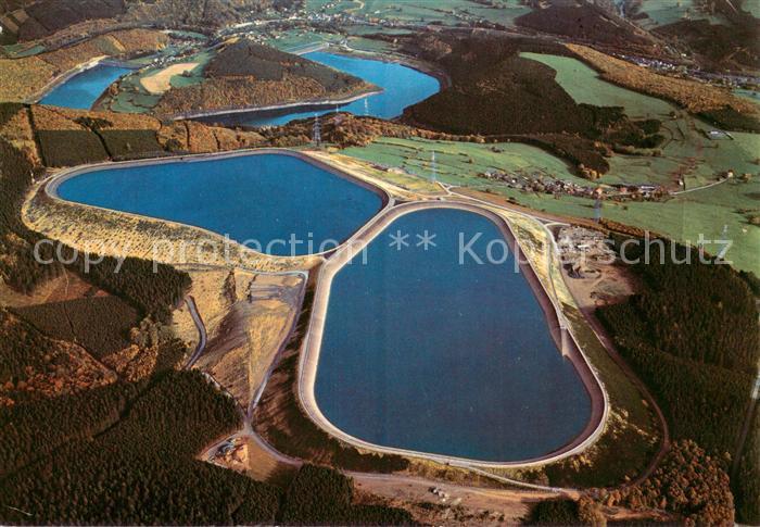 Coo Stavelot Trois Ponts Centrale d’Accumulation d’Energie par Pompage Vue aerie