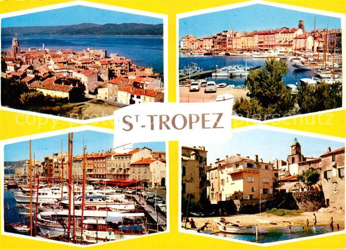 Saint Tropez Var Vue partielle Le Port