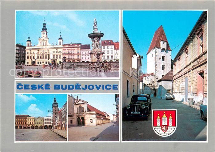 Ceske Budejovice Samsonova kasna na namesti Jana Zizky Zizkovo namesti Restaurac