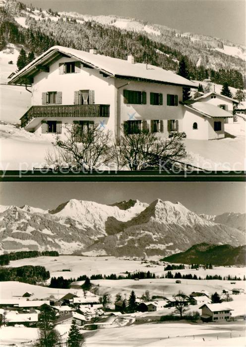 Bolsterlang Haus Bergblick Panorama