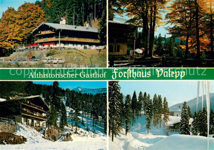 Spitzingsee Forsthaus Valepp Details