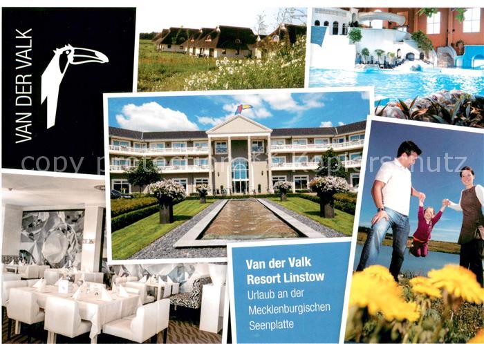 Linstow Van der Valk Resort Speisesaal Hallenbad