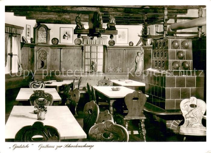 Rohrhardsberg Schonach Gasthaus zur Schwedenschanze Gaststube