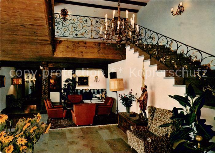 Glottertal Gasthof Hotel Hirschen Aufenthaltsraum Treppenaufgang