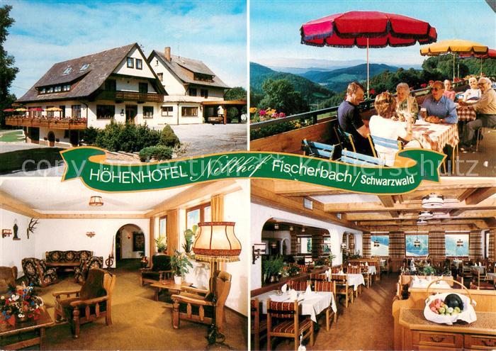 Fischerbach Hoehenhotel Nillhof Terrasse Gastraeume