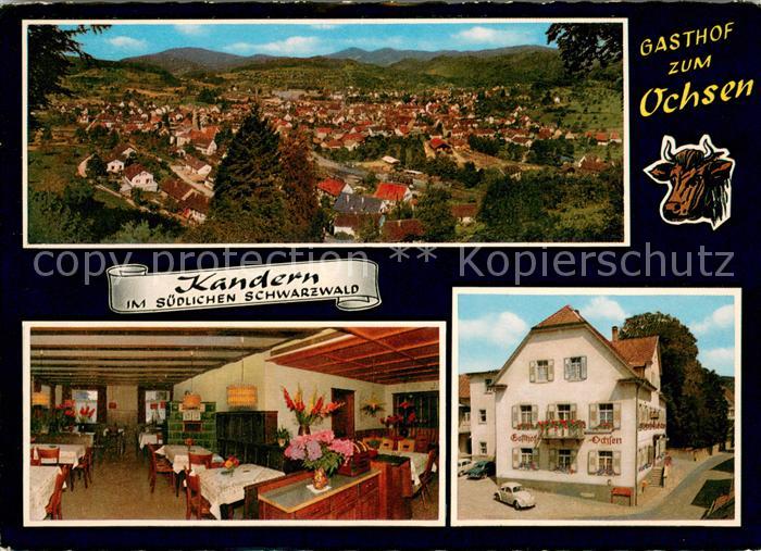 Kandern Panorama Gasthof Ochsen Gaststube