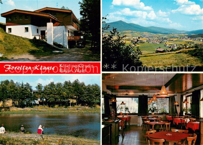 Gradis Forellen Klause Panorama Angelsee Gaststube