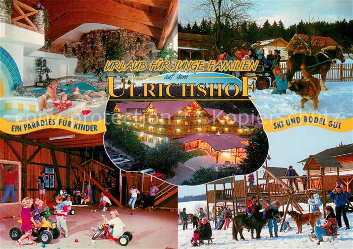 Zettisch Urlaub auf dem Ulrichshof Pferdekutsche Hallenbad Pferde Kinderspielpla