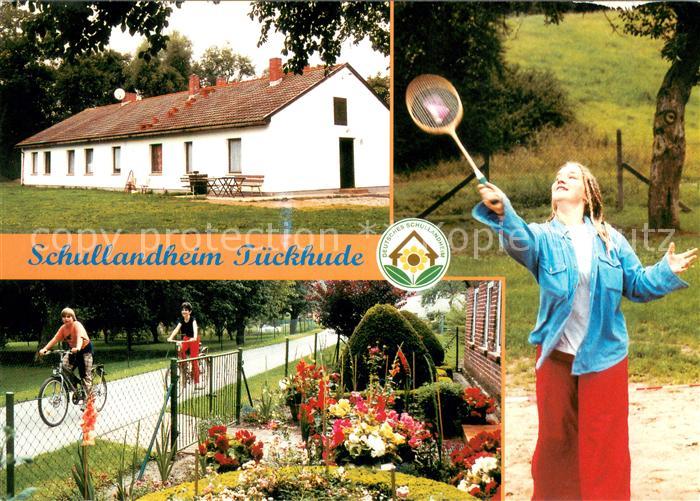 Golchen Altentreptow Schullandheim Tueckhude Radfahren Federball