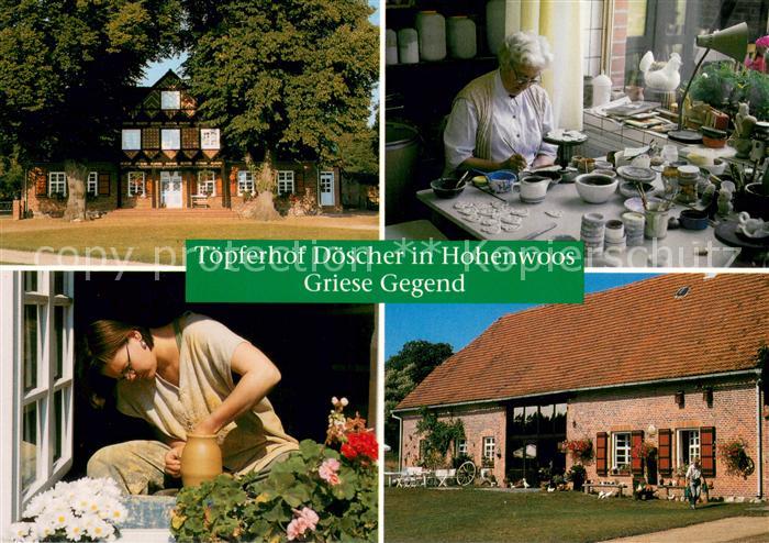 Tewswoos Toepferhof Doescher Hohenwoos Gasthaus Toepferei