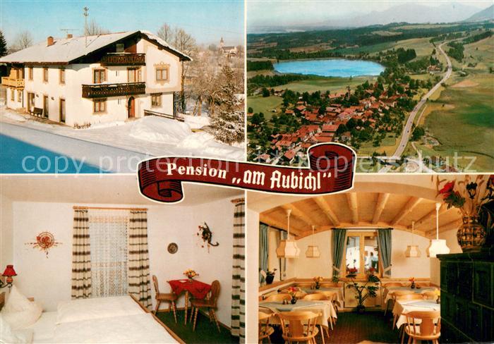 Bayersoien Oberammergau Pension Am Aubichl Gaestezimmer Gaststube Panorama